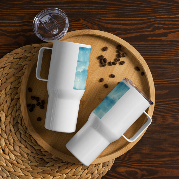 Travel mug with a handle - Image 2