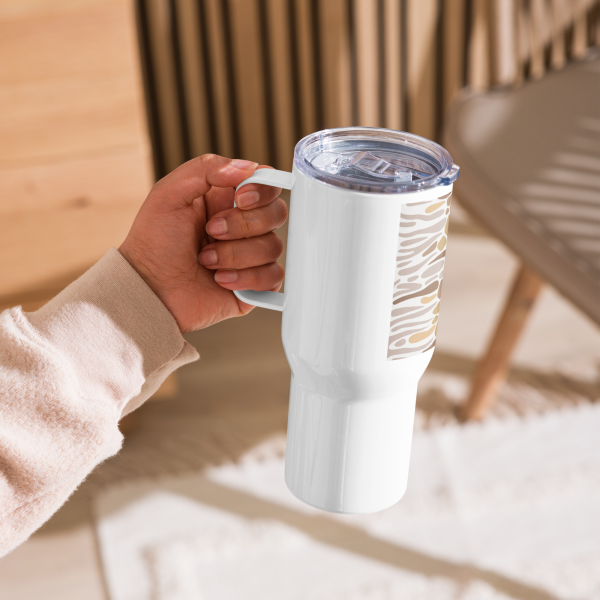 Travel mug with a handle - Image 3
